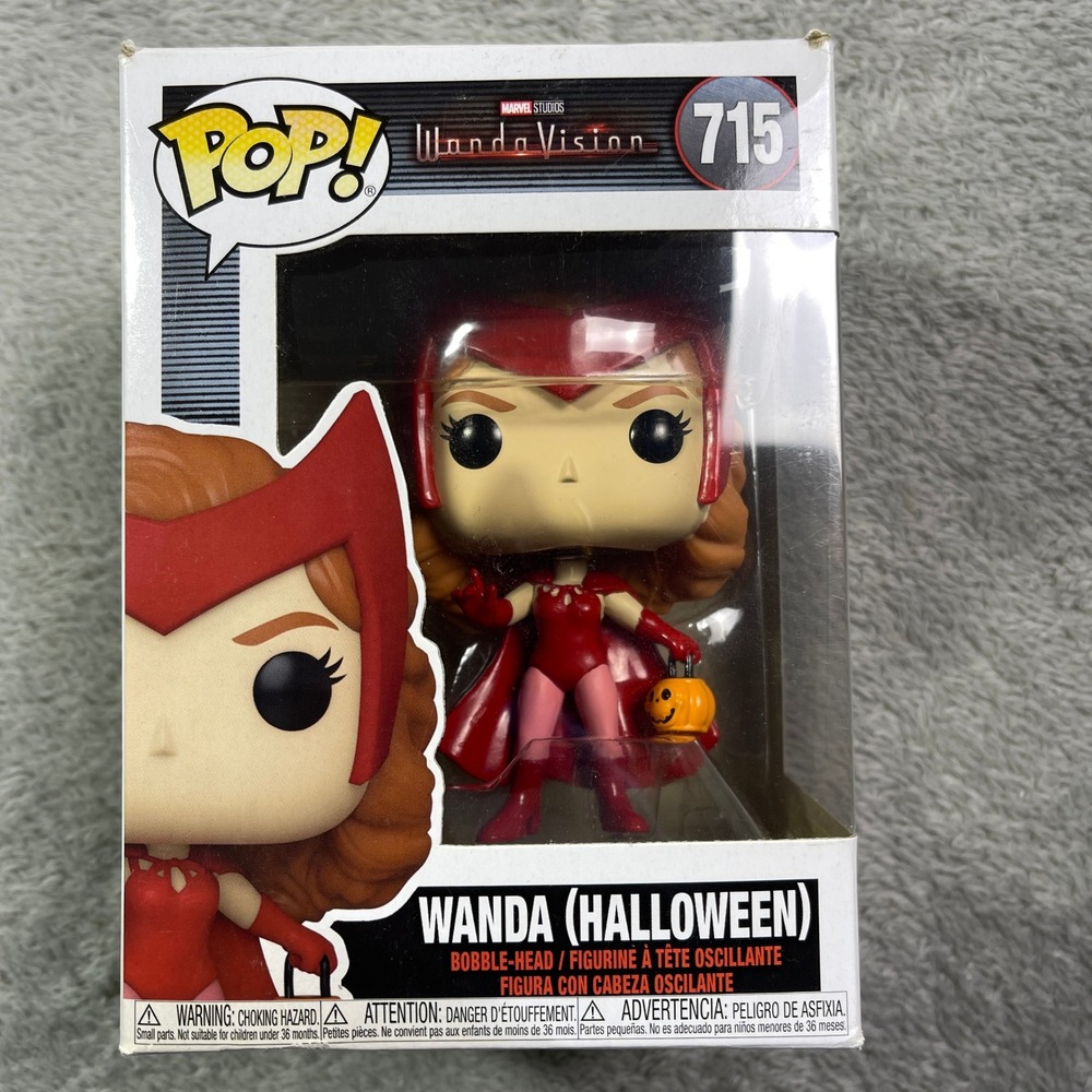 Funko Pop! Marvel WandaVision Wanda Halloween #715 Bobble-Head Vinyl‎ Figure